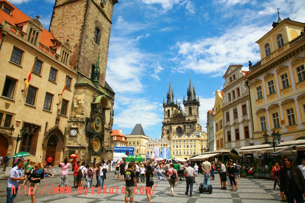 チェコのプラハはおとぎの国